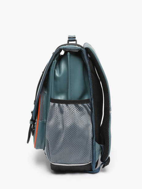Sac Ã  Dos 3 Compartiments Cameleon Bleu vintage north PBVWSD39 vue secondaire 3