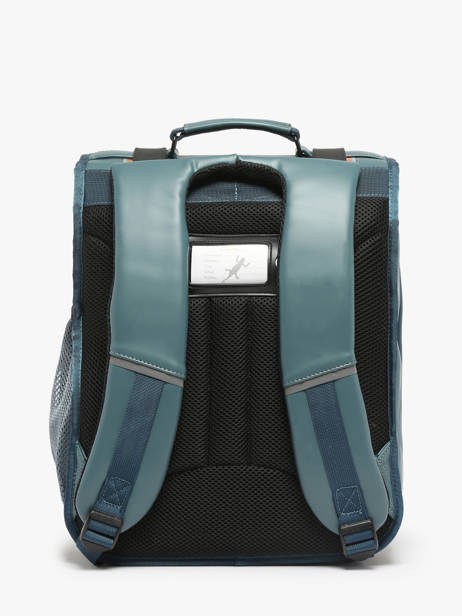 Sac Ã  Dos 3 Compartiments Cameleon Bleu vintage north PBVWSD39 vue secondaire 5
