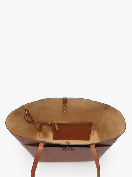 Sac PortÃ© Ã©paule Cameryn Cuir Lauren ralph lauren Marron cameryn 31960183 vue secondaire 3