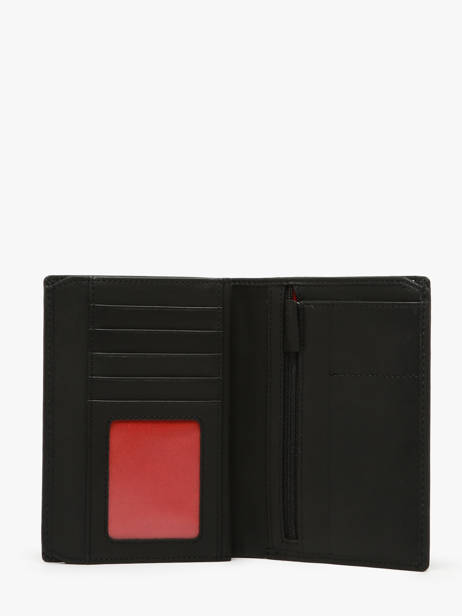 Wallet Leather Serge blanco Black austin AST21121 other view 1