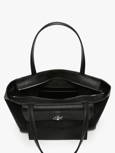 Sac PortÃ© Ã©paule Ck Tex Calvin klein jeans Noir ck tex K613178 vue secondaire 3