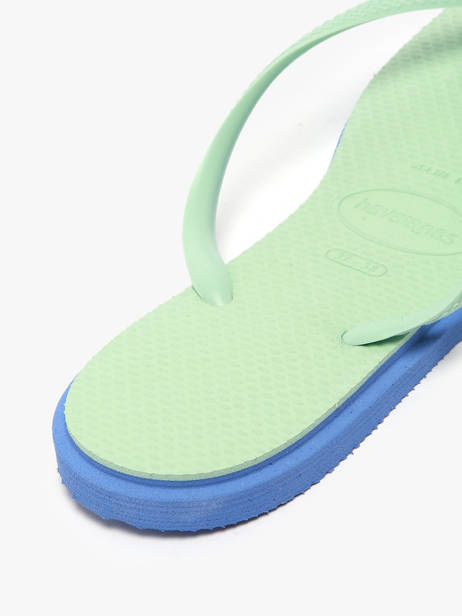 Flip Flops Havaianas Green women 4149584F other view 3