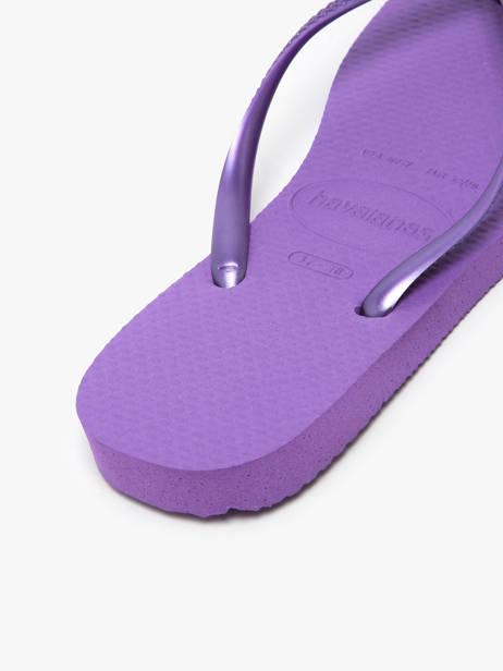 Tongs Slim Havaianas Violet women 4000030F other view 3