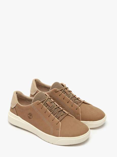 Sneakers En Cuir Timberland Marron men 5TY5DR01 vue secondaire 2