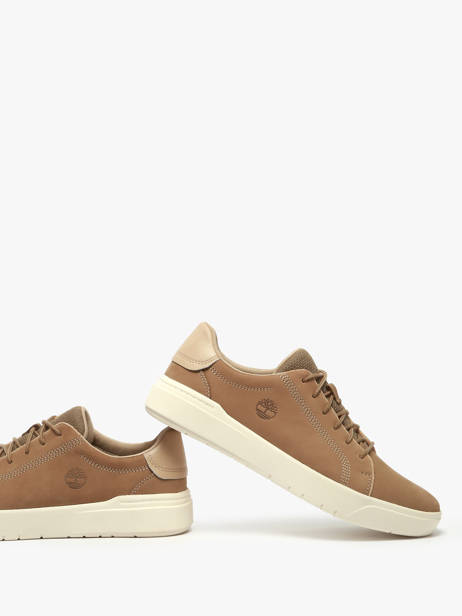 Sneakers En Cuir Timberland Marron men 5TY5DR01 vue secondaire 3