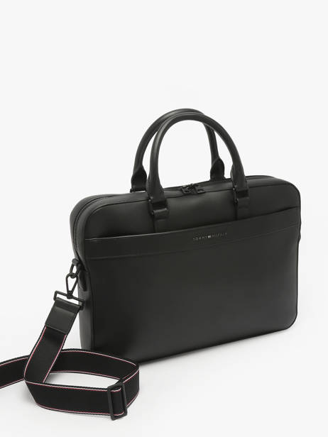 Business Bag Tommy hilfiger Black corporate AM13222 other view 1