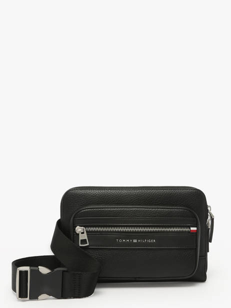 Sac Banane Tommy hilfiger Noir central AM13352