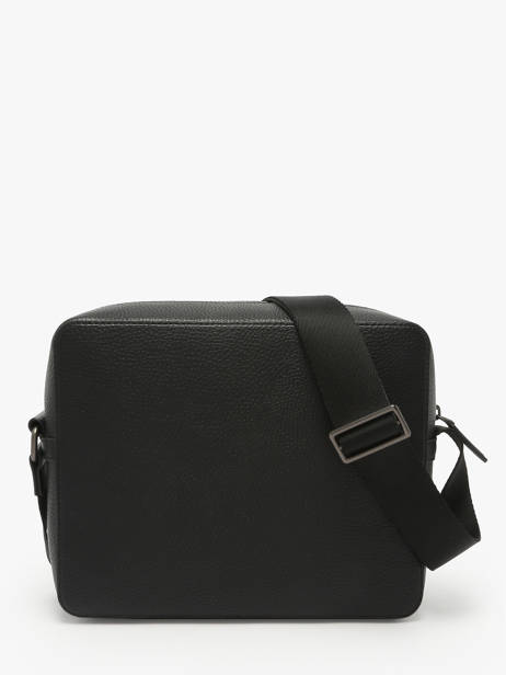 Sac BandouliÃ¨re Tommy hilfiger Noir monogram AM13211 vue secondaire 3