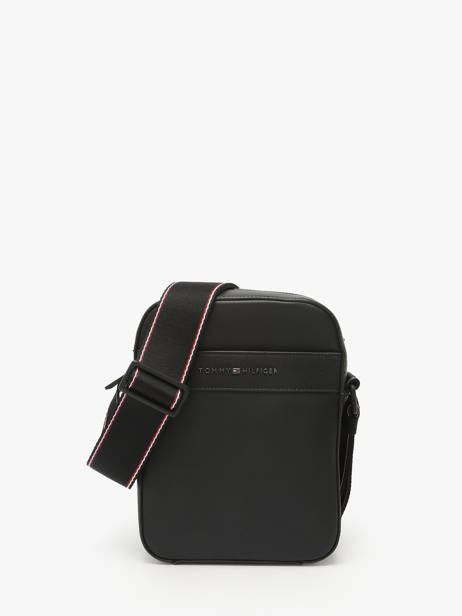 Sac BandouliÃ¨re Tommy hilfiger Noir corporate AM13224