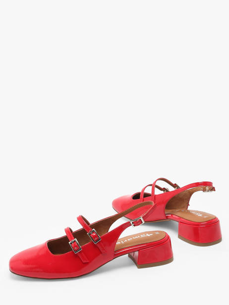 Ballerines Ã  Talon Tamaris Rouge women 44 vue secondaire 2