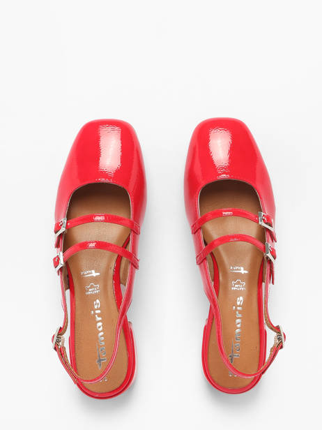 Ballerines Ã  Talon Tamaris Rouge women 44 vue secondaire 3