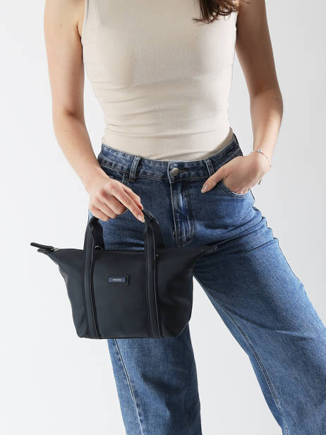 Satchel Tara Nylon Hexagona Blue tara 8120170 other view 1
