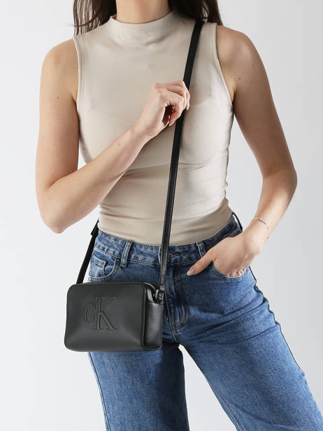 Shoulder Bag Sculpted Calvin klein jeans Black sculpted 4K3036G other view 1