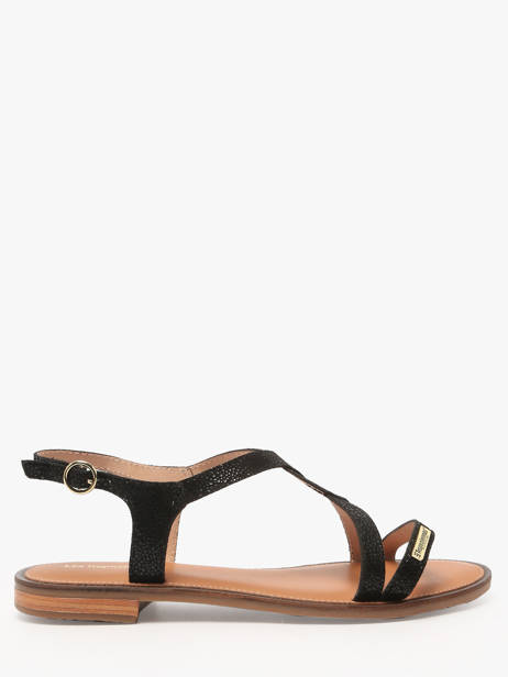 Flip Flops Hastral In Leather Les tropeziennes Black women HASTRAL