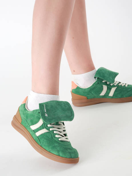 Sneakers Becks X In Leather Coolway Green women 7603185 other view 1