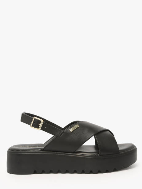 Sandals Dorine In Leather Les tropeziennes Black women DORINE