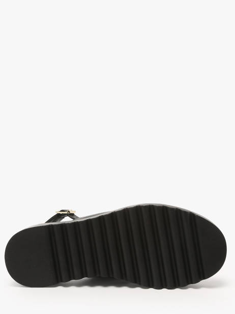 Sandals Dorine In Leather Les tropeziennes Black women DORINE other view 4