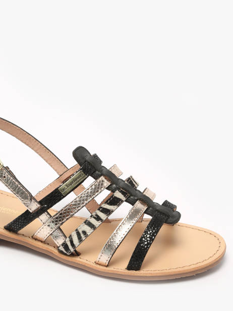 Flip Flops Havagum In Leather Les tropeziennes Multicolor women HAVAGUM other view 2