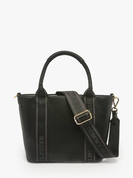 Sac PortÃ© Main Th Logotape Tommy hilfiger Noir th logotape AW17201 vue secondaire 4
