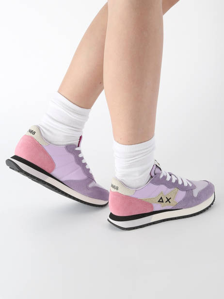 Sneakers Sun68 Violet women Z35212 vue secondaire 1