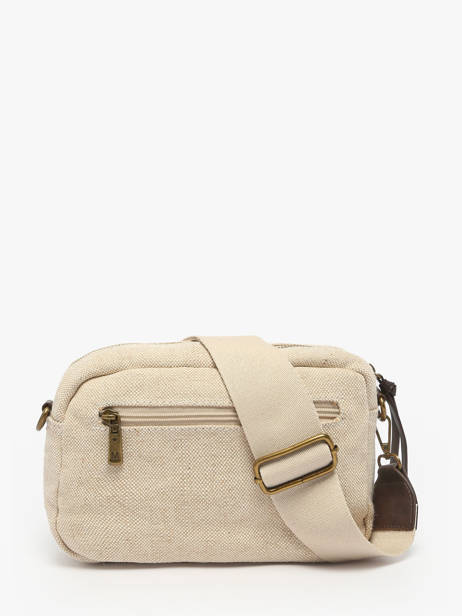 Sac BandouliÃ¨re Mix Leopard Coton Miniprix Beige mix leopard 6225 vue secondaire 3