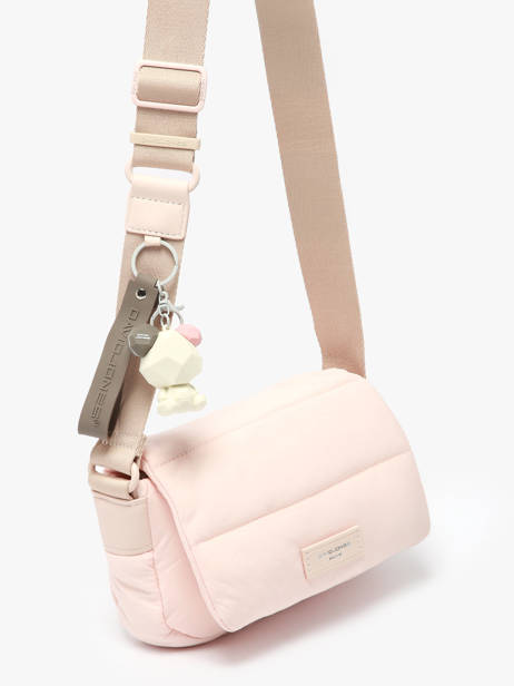 Sac BandouliÃ¨re Plum David jones Rose plum CM7476 vue secondaire 2