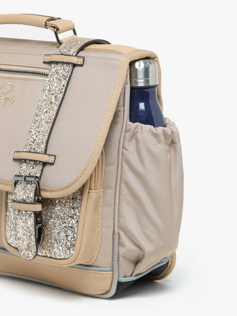 Cartable 2 Compartiments Cameleon Beige vintage fantasy PBVGCA38 vue secondaire 5