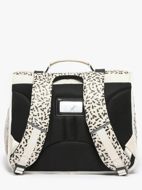 Cartable 3 Compartiments Cameleon Beige vintage north PBVWCA41 vue secondaire 5