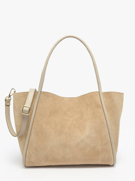 Sac BandouliÃ¨re Velvet Caviar Cuir Milano Beige velvet caviar VC24021