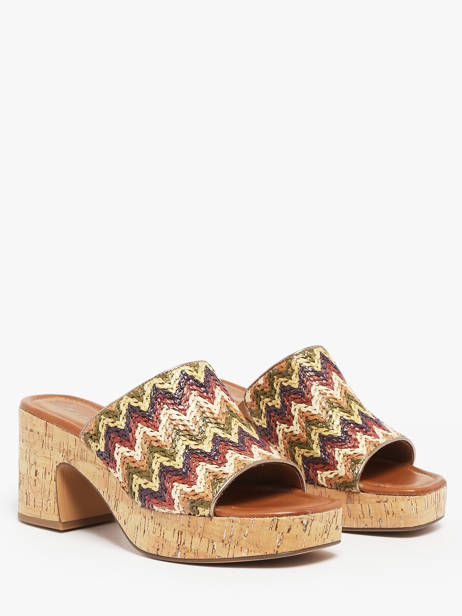 Mules Ã  Talon Tamaris Multicolore women 44 vue secondaire 1