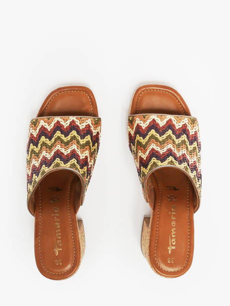 Mules Ã  Talon Tamaris Multicolore women 44 vue secondaire 3
