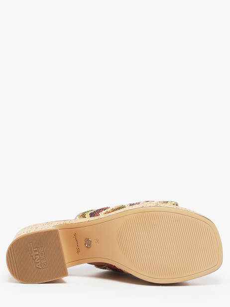 Mules Ã  Talon Tamaris Multicolore women 44 vue secondaire 4