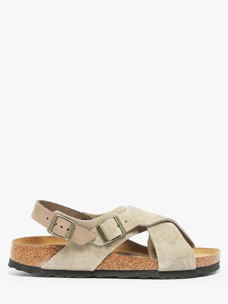 Sandales En Cuir Birkenstock Beige women 1029834
