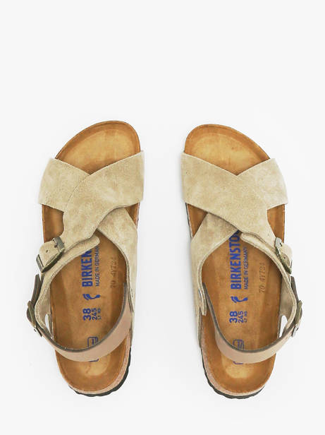 Sandales En Cuir Birkenstock Beige women 1029834 vue secondaire 3