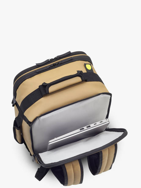 Backpack Delsey Beige maubert 2.0 3813640W other view 3