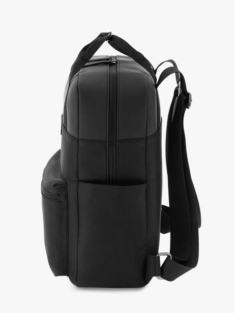 1 Compartment Backpack Bergen Small Kapten and son Black backpack S other view 2