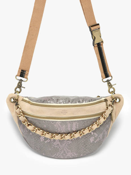 Belt Bag Mila louise Silver vi 23689MVI other view 2