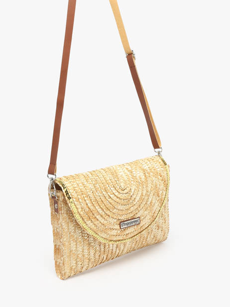 Shoulder Bag Milos Straw Les tropeziennes Beige milos TZ03 other view 2