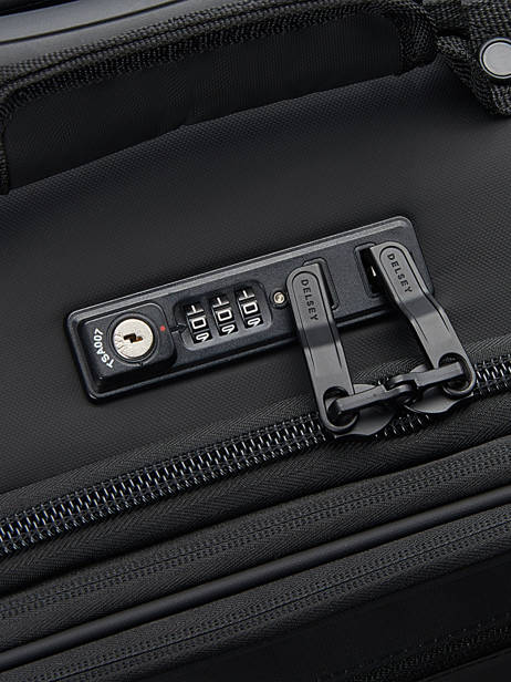Cabin Luggage On Wheels Delsey Black maubert 2.0 3813801W other view 1