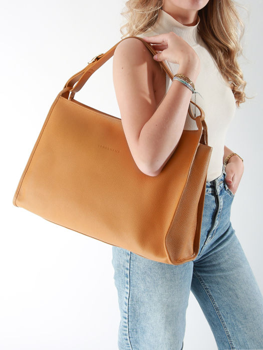 Longchamp Le foulonnÃ© Hobo bag Brown