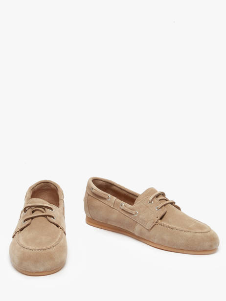 Boat Shoes In Leather Tamaris Beige women 44 other view 2