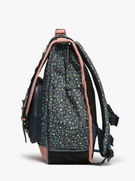 2-compartment Vintage Fantasy Backpack Cameleon Blue vintage fantasy SD39 other view 2