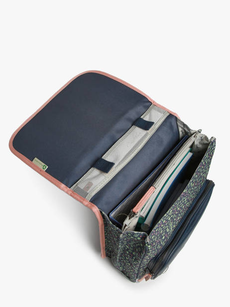 2-compartment Vintage Fantasy Backpack Cameleon Blue vintage fantasy SD39 other view 3