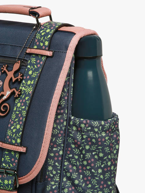 2-compartment Vintage Fantasy Backpack Cameleon Blue vintage fantasy SD39 other view 5