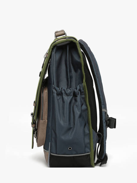 Sac à Dos Vintage Urban 2 Compartiments Cameleon Gris vintage urban SD39 vue secondaire 2