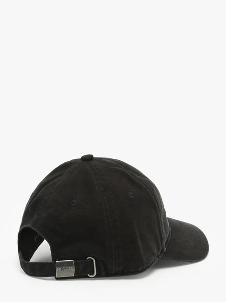 Cap Tommy hilfiger Black monotype soft AM13003 other view 2