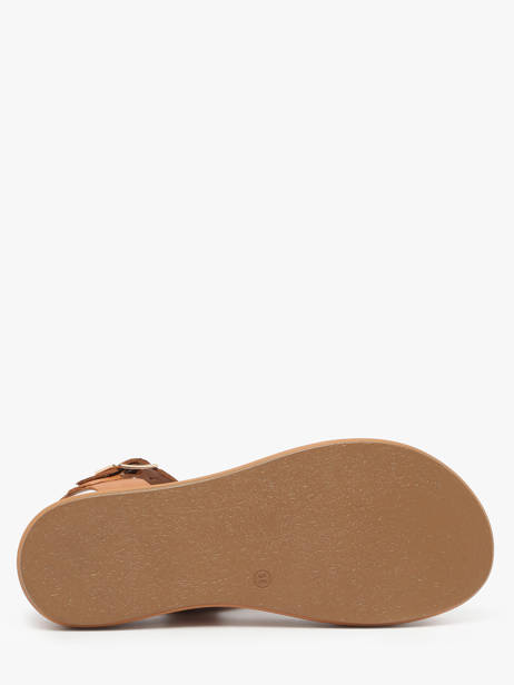 Sandales En Cuir Inuovo Vert women A96001 vue secondaire 4