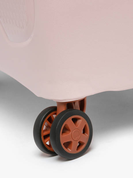 Cabin Luggage Delsey Pink moncey 3844803E other view 2