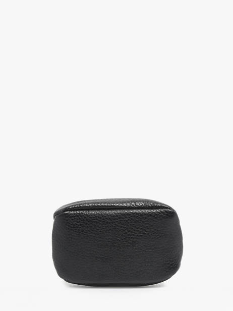 Leather Coin Purse Madras Etrier Blue madras EMAD043 other view 2