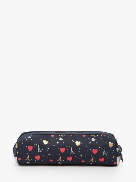 2-compartment Pouch Tann's Blue les fantaisies f 12321 other view 2